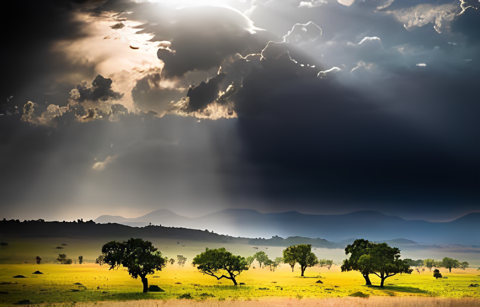 Kidepo Valley National Park Savanna view 